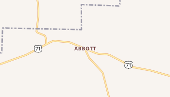 Abbott, Arkansas map