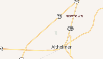 Altheimer, Arkansas map