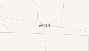Arden, Arkansas map