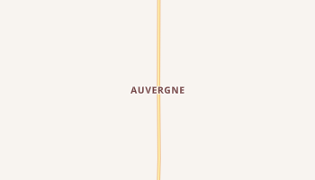 Auvergne, Arkansas map