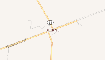 Beirne, Arkansas map