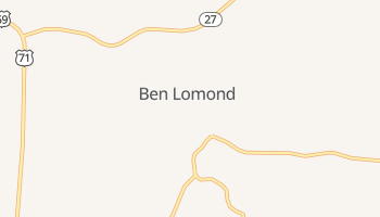 Ben Lomond, Arkansas map