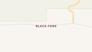 Black Fork, Arkansas map