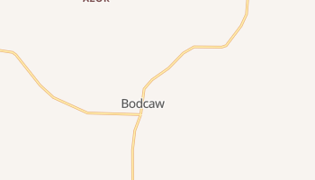 Bodcaw, Arkansas map