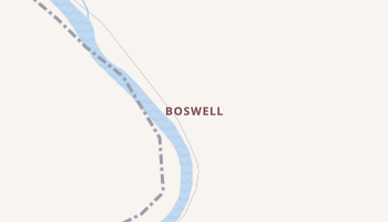 Boswell, Arkansas map