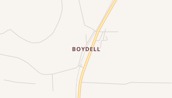Boydell, Arkansas map