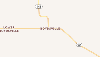Boydsville, Arkansas map