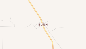 Bunn, Arkansas map