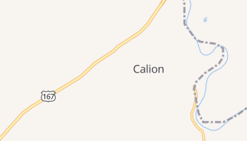 Calion, Arkansas map