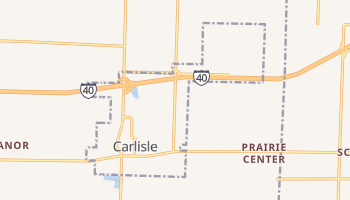 Carlisle, Arkansas map