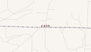 Cato, Arkansas map
