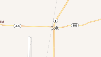 Colt, Arkansas map
