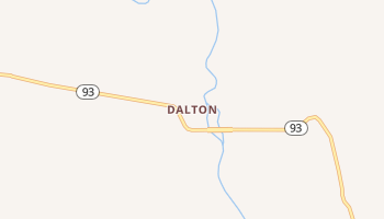 Dalton, Arkansas map
