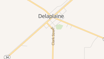 Delaplaine, Arkansas map
