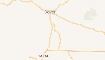 Dover, Arkansas map