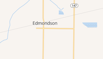 Edmondson, Arkansas map