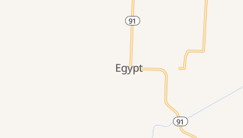 Egypt, Arkansas map
