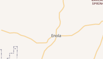 Enola, Arkansas map