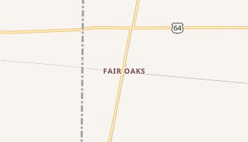 Fair Oaks, Arkansas map