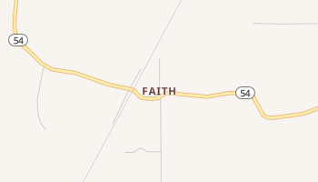 Faith, Arkansas map