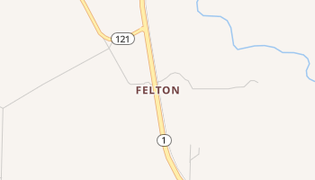 Felton, Arkansas map