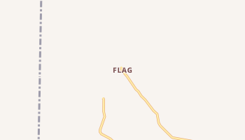 Flag, Arkansas map