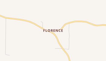 Florence, Arkansas map