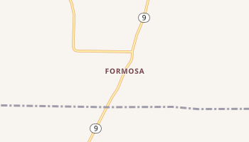 Formosa, Arkansas map