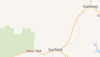Garfield, Arkansas map