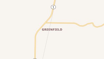 Greenfield, Arkansas map