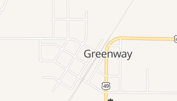 Greenway, Arkansas map