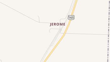 Jerome, Arkansas map