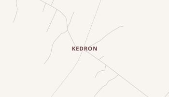 Kedron, Arkansas map