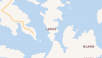Larue, Arkansas map
