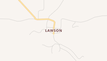 Lawson, Arkansas map