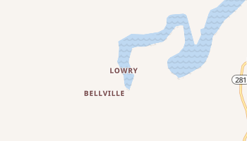 Lowry, Arkansas map