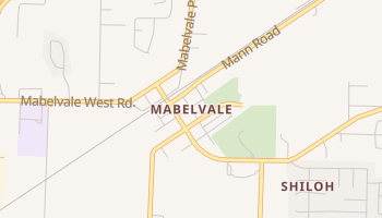 Mabelvale, Arkansas map