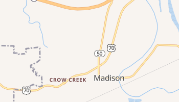 Madison, Arkansas map