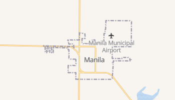 Manila, Arkansas map