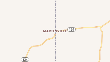 Martinville, Arkansas map