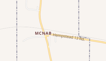 McNab, Arkansas map
