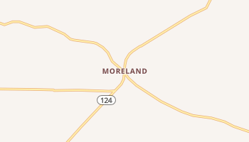 Moreland, Arkansas map