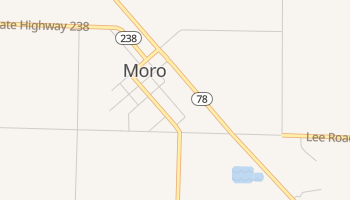 Moro, Arkansas map