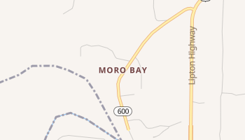 Moro Bay, Arkansas map
