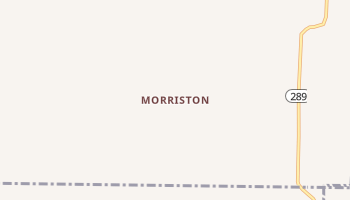 Morriston, Arkansas map