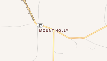 Mount Holly, Arkansas map