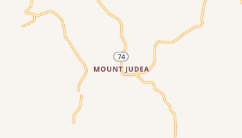 Mount Judea, Arkansas map