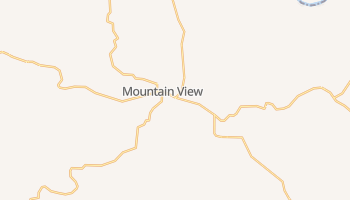 Mountain View, Arkansas map