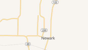 Newark, Arkansas map