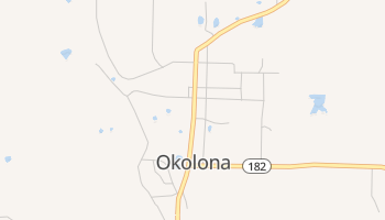 Okolona, Arkansas map